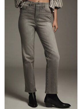 Good American Good Curve Straight Jeans Grey Women's - Size 0/25